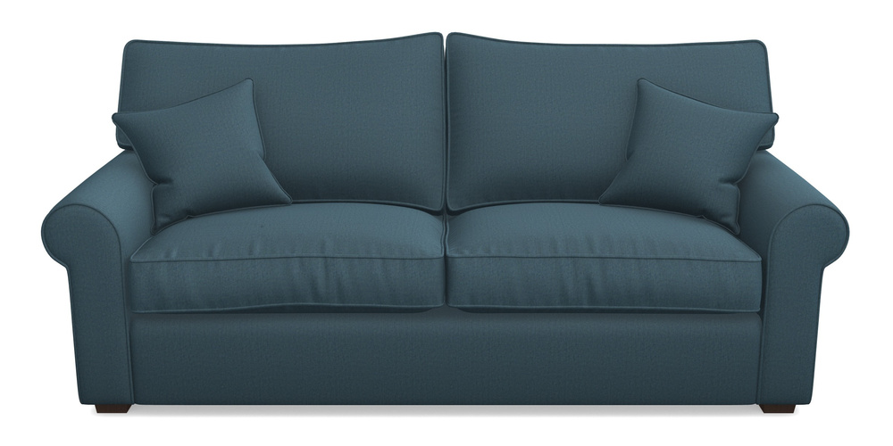 Product photograph of Upperton 4 Seater Sofa In House Velvet - Petrol from Sofas and Stuff Limited