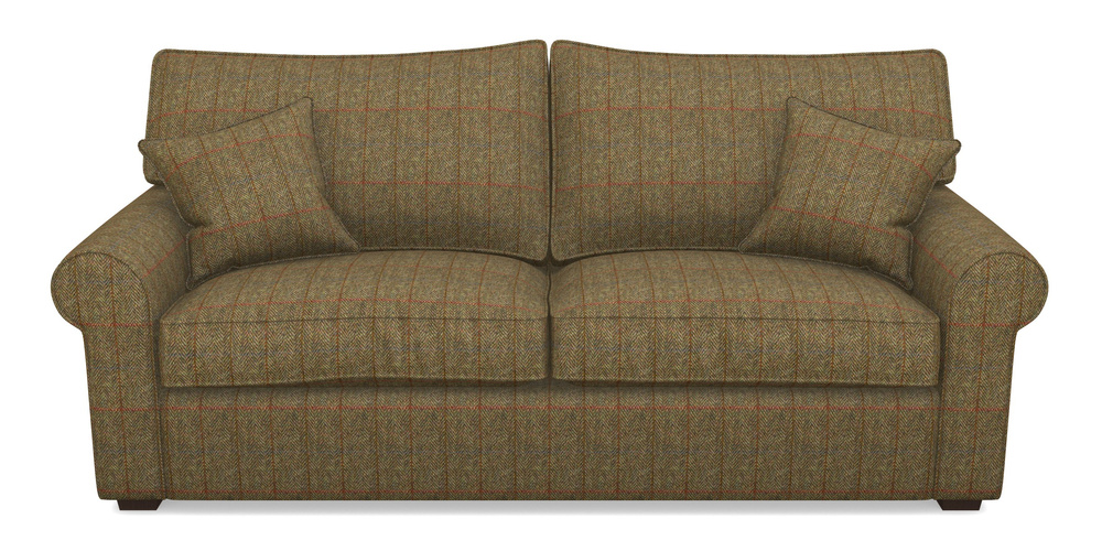 Product photograph of Upperton 4 Seater Sofa In Harris Tweed House - Harris Tweed House Green from Sofas and Stuff Limited