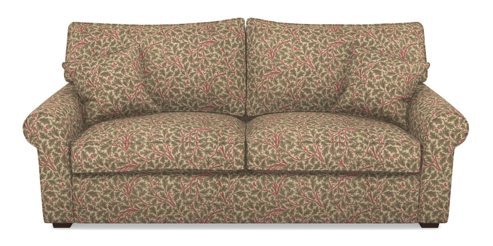 Product photograph of Upperton 4 Seater Sofa In V A Drawn From Nature Collection - Oak Tree - Red from Sofas and Stuff Limited
