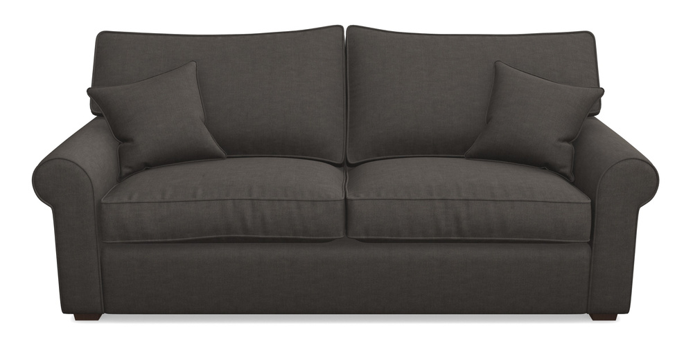 Product photograph of Upperton 4 Seater Sofa In Super Soft Velvet - Mocha from Sofas and Stuff Limited
