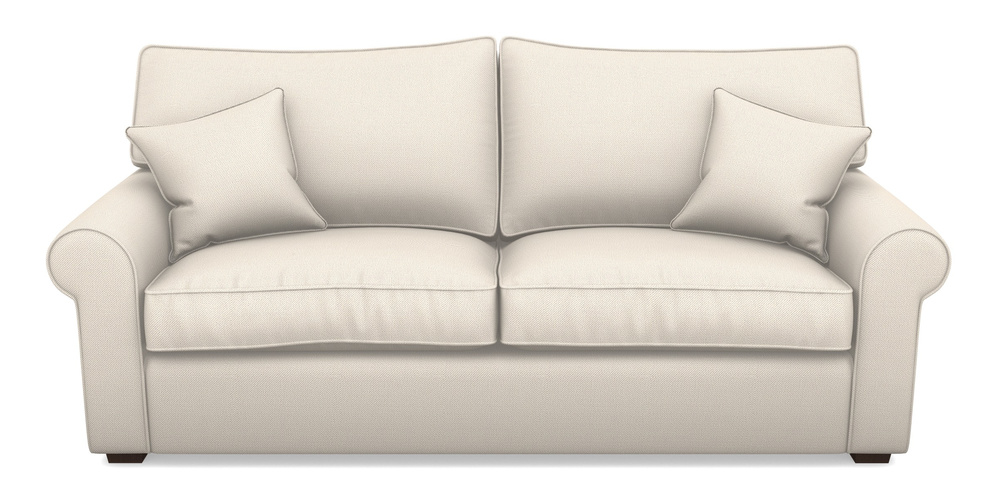 Product photograph of Upperton 4 Seater Sofa In Two Tone Plain - Calico from Sofas and Stuff Limited