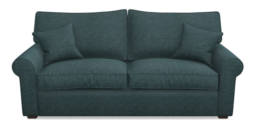 Product photograph of Upperton 4 Seater Sofa In Textured Velvet - Atlantic from Sofas and Stuff Limited