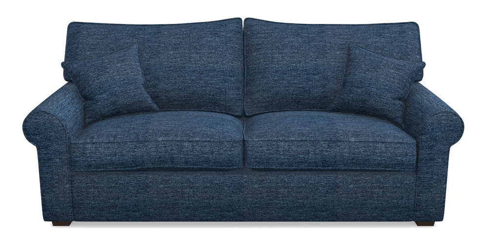 Product photograph of Upperton 4 Seater Sofa In Textured Velvet - Denim from Sofas and Stuff Limited