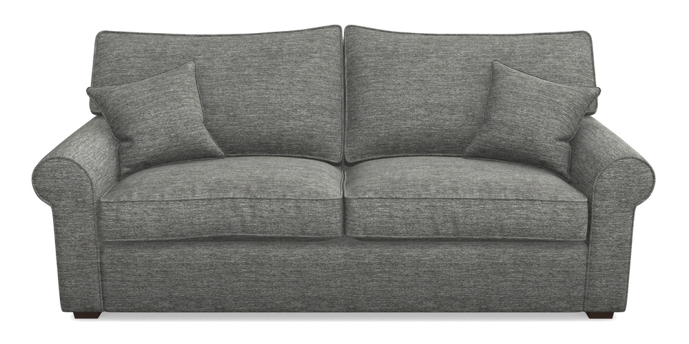 Product photograph of Upperton 4 Seater Sofa In Textured Velvet - Slate from Sofas and Stuff Limited