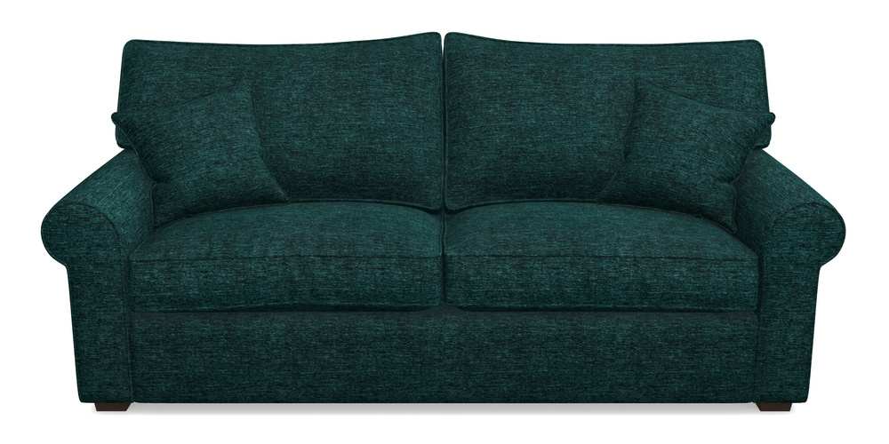 Product photograph of Upperton 4 Seater Sofa In Textured Velvet - Viridian from Sofas and Stuff Limited