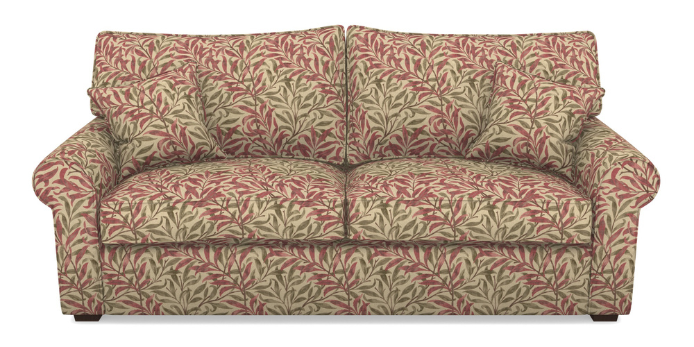 Product photograph of Upperton 4 Seater Sofa In V A Drawn From Nature - Willow Bough Large - Red from Sofas and Stuff Limited