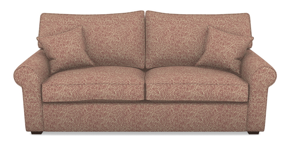 Product photograph of Upperton 4 Seater Sofa In V A Drawn From Nature Collection - Willow - Red from Sofas and Stuff Limited