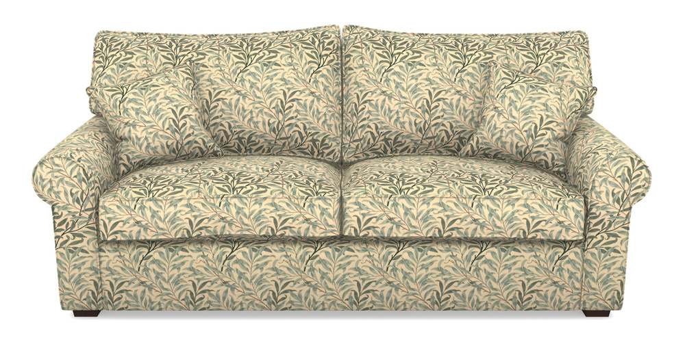Product photograph of Upperton 4 Seater Sofa In William Morris Collection - Willow Boughs - Cream Pale Green from Sofas and Stuff Limited
