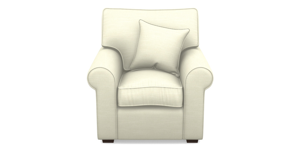 Product photograph of Upperton Chair In Basket Weave - Cream from Sofas and Stuff Limited