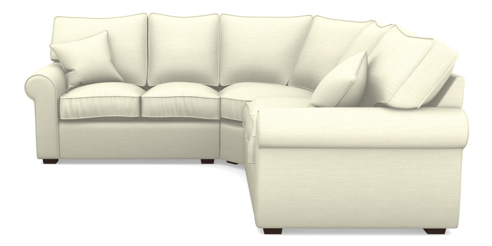 Product photograph of Upperton Rhf Lhf Corner In Basket Weave - Cream from Sofas and Stuff Limited