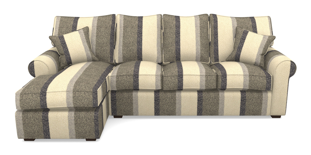 Product photograph of Upperton Lhf Chaise In Cloth 22 Weaves - Cedar Breaks - Chalk from Sofas and Stuff Limited