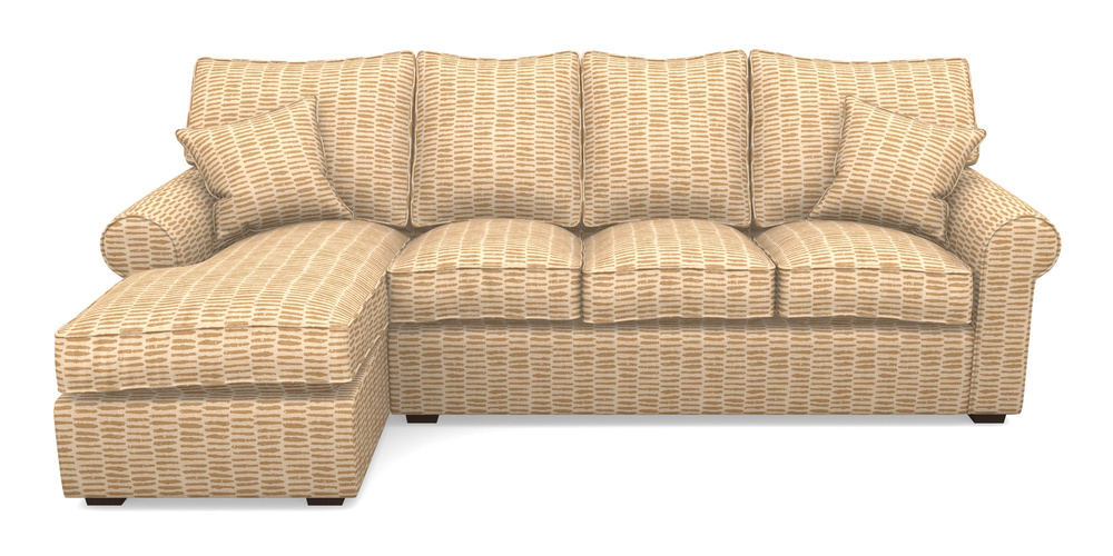 Product photograph of Upperton Lhf Chaise In Cloth 18 - Daub - Fudge from Sofas and Stuff Limited