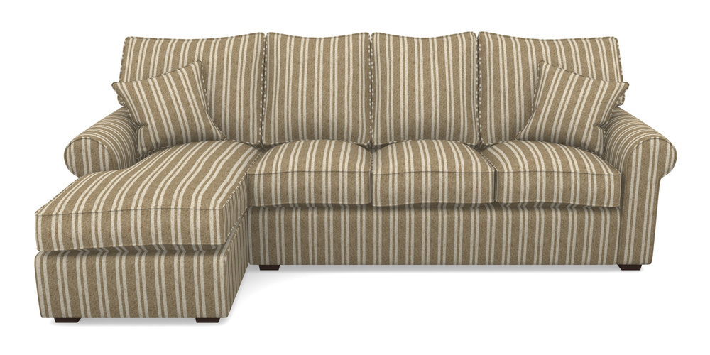 Product photograph of Upperton Lhf Chaise In Cloth 22 - Barcode - Fallen Leaf from Sofas and Stuff Limited