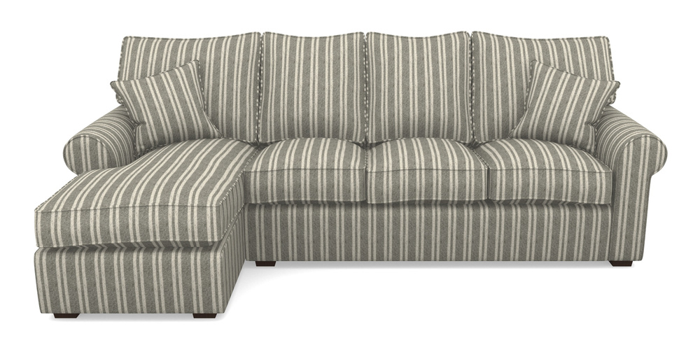 Product photograph of Upperton Lhf Chaise In Cloth 22 - Barcode - Seal from Sofas and Stuff Limited