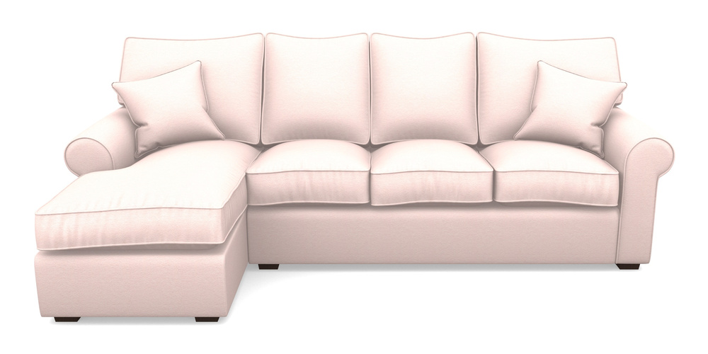 Product photograph of Upperton Lhf Chaise In Eco Washable Cotton - Sugar from Sofas and Stuff Limited