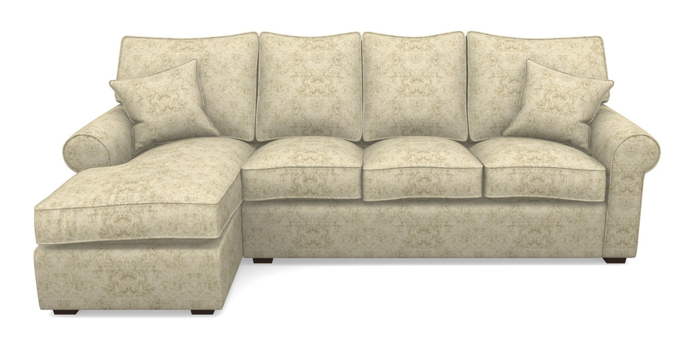 Product photograph of Upperton Lhf Chaise In Grace Linen - Olive from Sofas and Stuff Limited