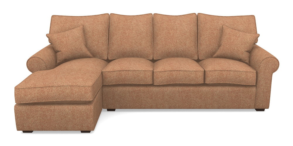 Product photograph of Upperton Lhf Chaise In Cloth 22 Weaves - Grand Teton - Amber from Sofas and Stuff Limited