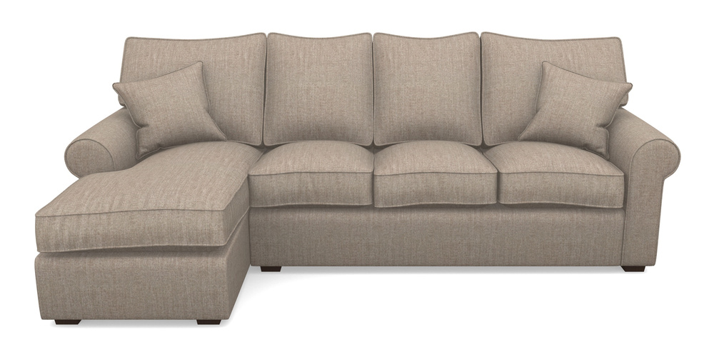 Product photograph of Upperton Lhf Chaise In House Plain - Nutmeg from Sofas and Stuff Limited