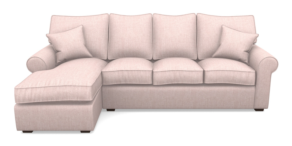 Product photograph of Upperton Lhf Chaise In House Plain - Rose from Sofas and Stuff Limited