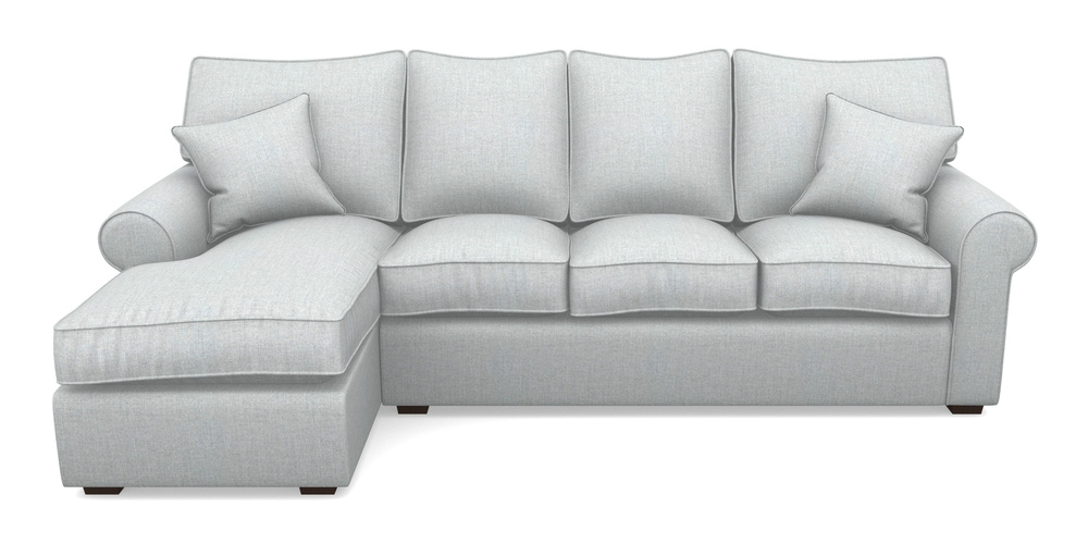 Product photograph of Upperton Lhf Chaise In House Plain - Silver from Sofas and Stuff Limited