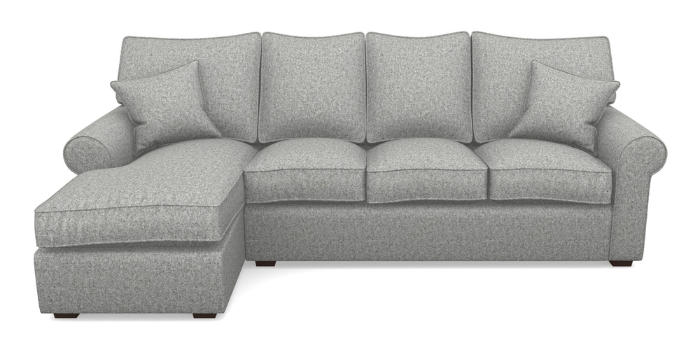 Product photograph of Upperton Lhf Chaise In House Wool - Mercury from Sofas and Stuff Limited