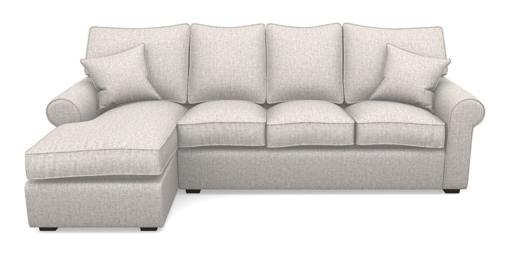 Product photograph of Upperton Lhf Chaise In House Wool - Pebble from Sofas and Stuff Limited