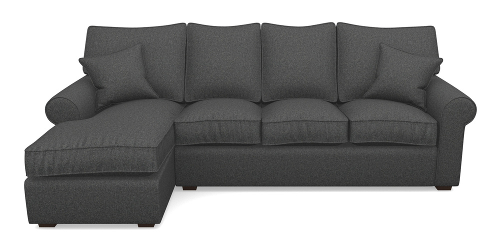 Product photograph of Upperton Lhf Chaise In House Wool - Slate from Sofas and Stuff Limited