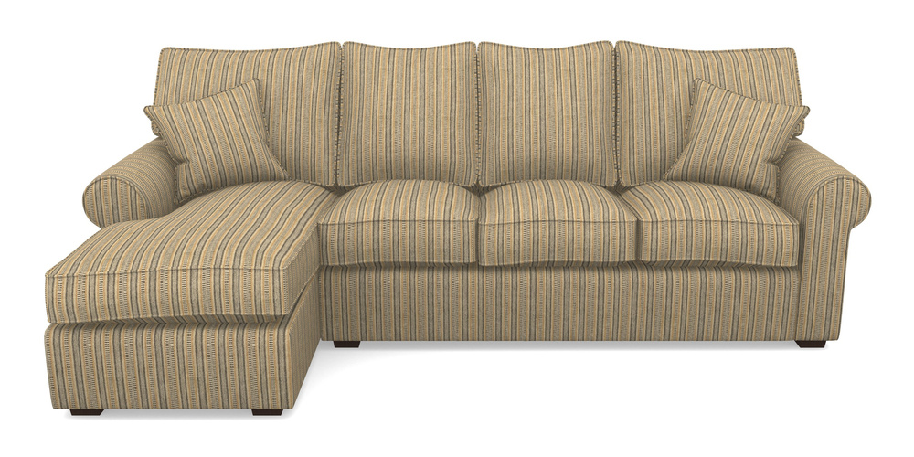 Product photograph of Upperton Lhf Chaise In Cloth 22 Weaves - North Cascades - Amber from Sofas and Stuff Limited