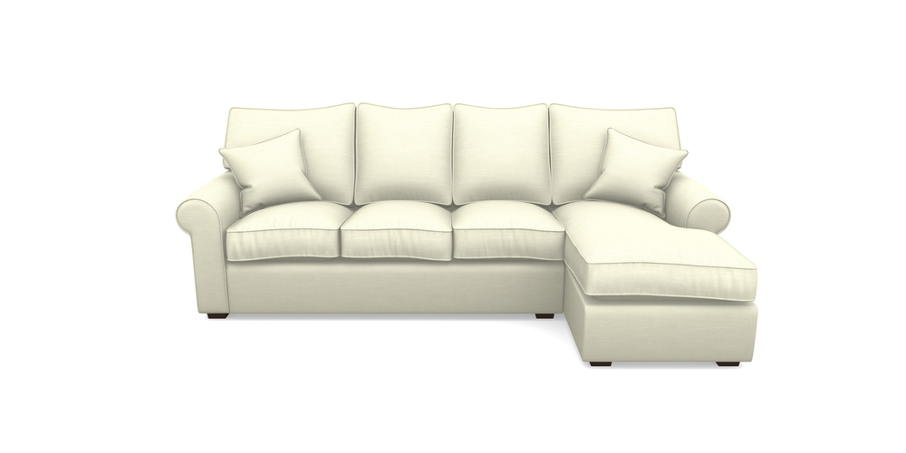 Product photograph of Upperton Rhf Chaise In Basket Weave - Cream from Sofas and Stuff Limited