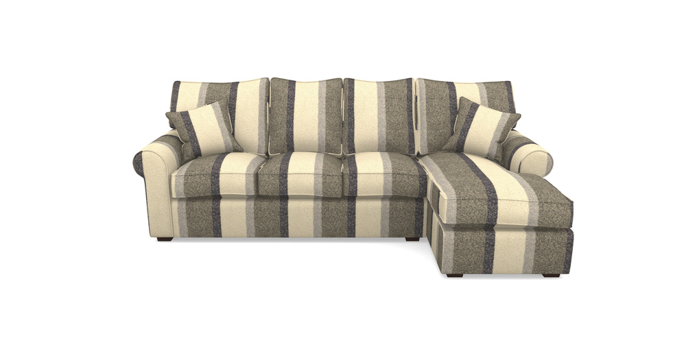 Product photograph of Upperton Rhf Chaise In Cloth 22 Weaves - Cedar Breaks - Chalk from Sofas and Stuff Limited