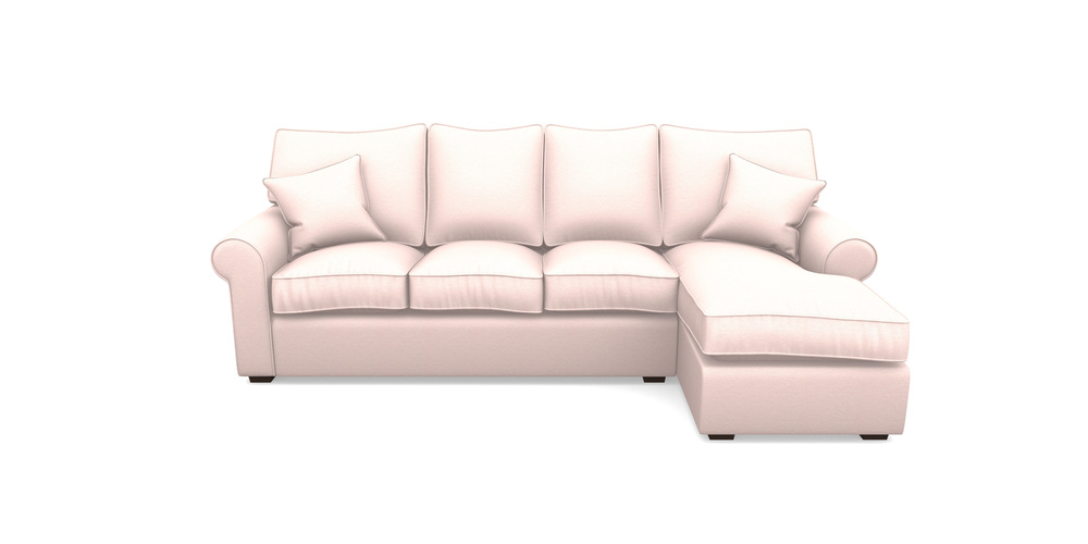 Product photograph of Upperton Rhf Chaise In Eco Washable Cotton - Sugar from Sofas and Stuff Limited