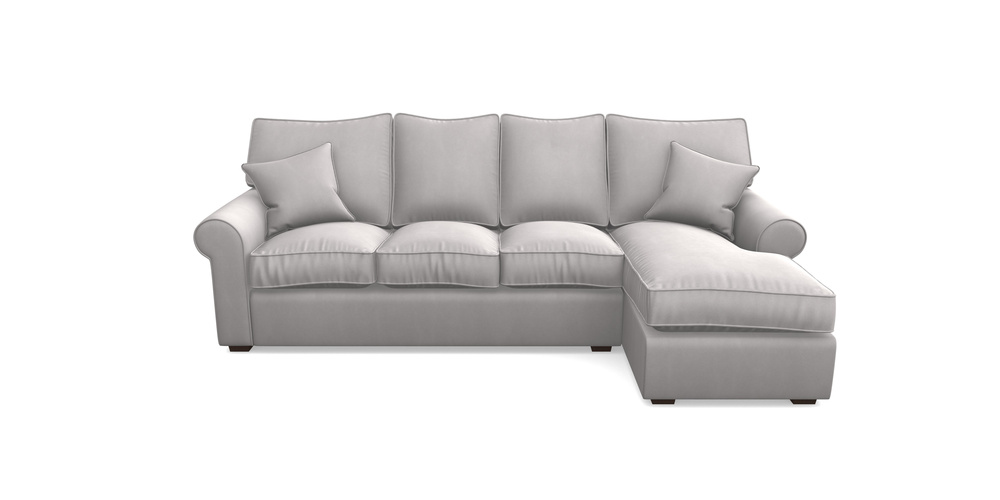 Product photograph of Upperton Rhf Chaise In House Clever Velvet - Mist from Sofas and Stuff Limited