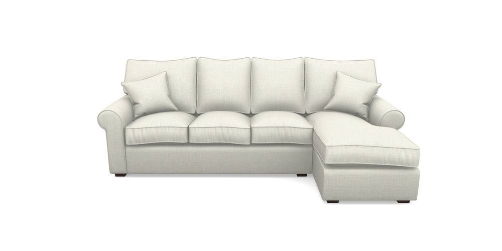 Product photograph of Upperton Rhf Chaise In Tough As Houses - Chalk from Sofas and Stuff Limited