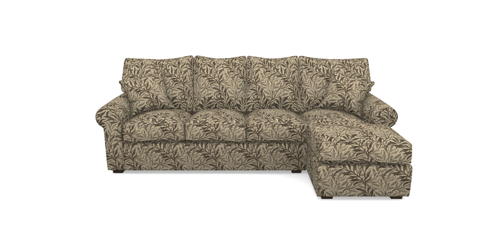 Product photograph of Upperton Rhf Chaise In V A Drawn From Nature - Willow Bough Large - Brown from Sofas and Stuff Limited