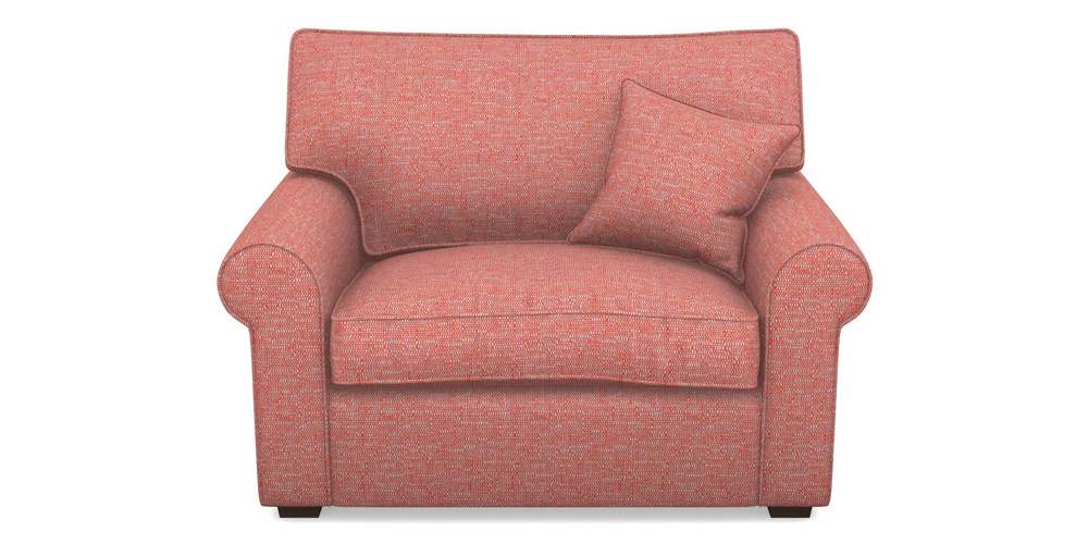 Product photograph of Upperton Snuggler In Aqua Clean Hove - Chilli from Sofas and Stuff Limited