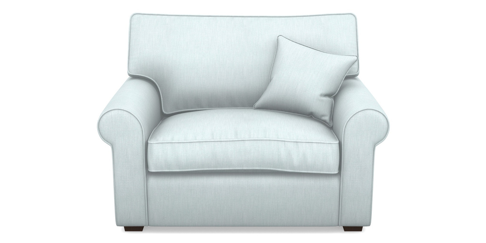 Product photograph of Upperton Snuggler In Clever Cotton Mix - Mineral from Sofas and Stuff Limited