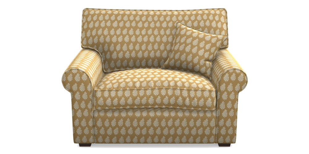 Product photograph of Upperton Snuggler In Cloth 21 - Oak Leaf - Quince from Sofas and Stuff Limited