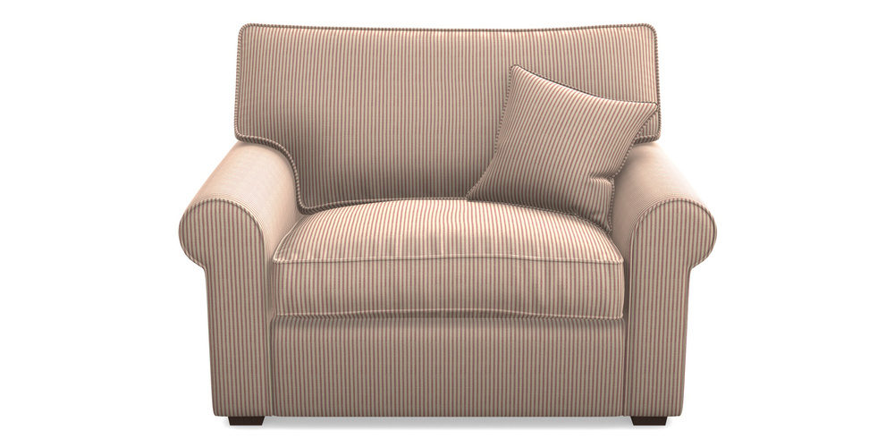 Product photograph of Upperton Snuggler In Cloth 21 - Simple Stripe - Cassis from Sofas and Stuff Limited