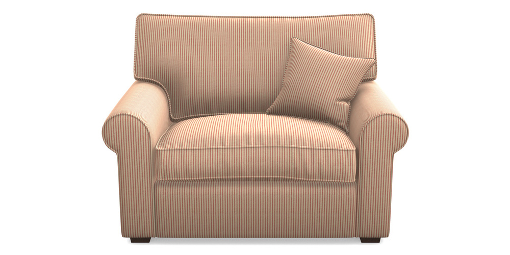 Product photograph of Upperton Snuggler In Cloth 21 - Simple Stripe - Ginger Snap from Sofas and Stuff Limited