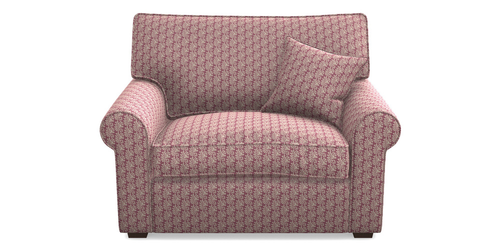 Product photograph of Upperton Snuggler In Cloth 21 - Spring Twig - Cassis from Sofas and Stuff Limited