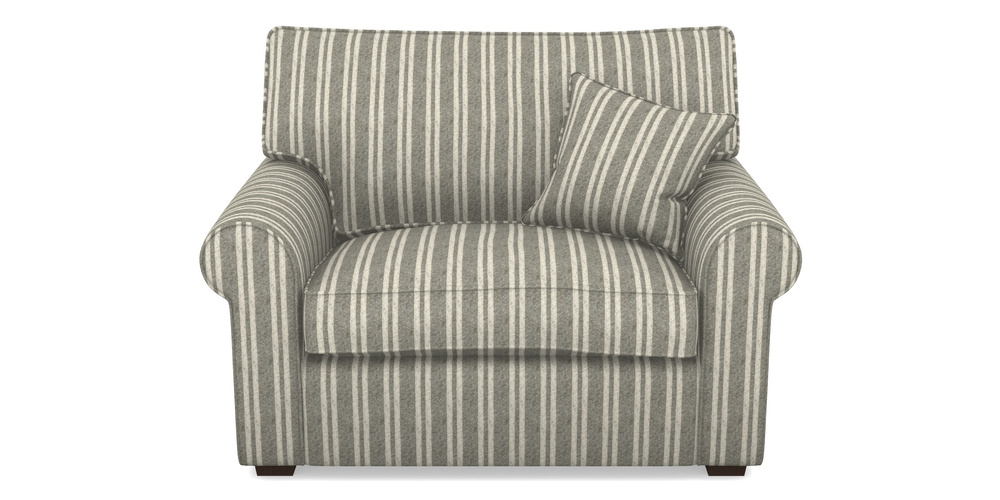 Product photograph of Upperton Snuggler In Cloth 22 - Barcode - Seal from Sofas and Stuff Limited