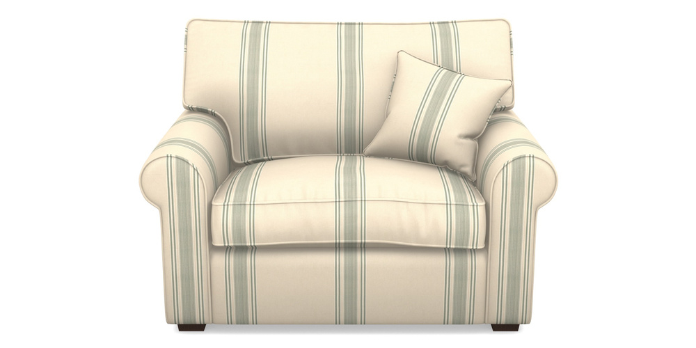 Product photograph of Upperton Snuggler In Cloth 22 - Racing Stripes Cheltenham - Mint from Sofas and Stuff Limited