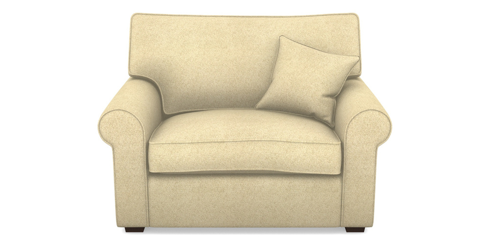 Product photograph of Upperton Snuggler In Cloth 22 Weaves - Grand Teton - Chalk from Sofas and Stuff Limited