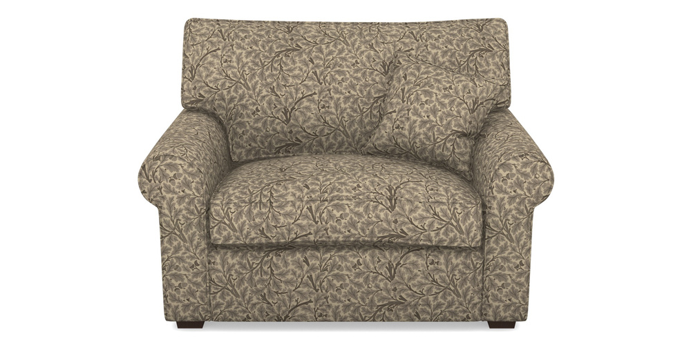 Product photograph of Upperton Snuggler In V A Drawn From Nature Collection - Oak Tree - Brown from Sofas and Stuff Limited