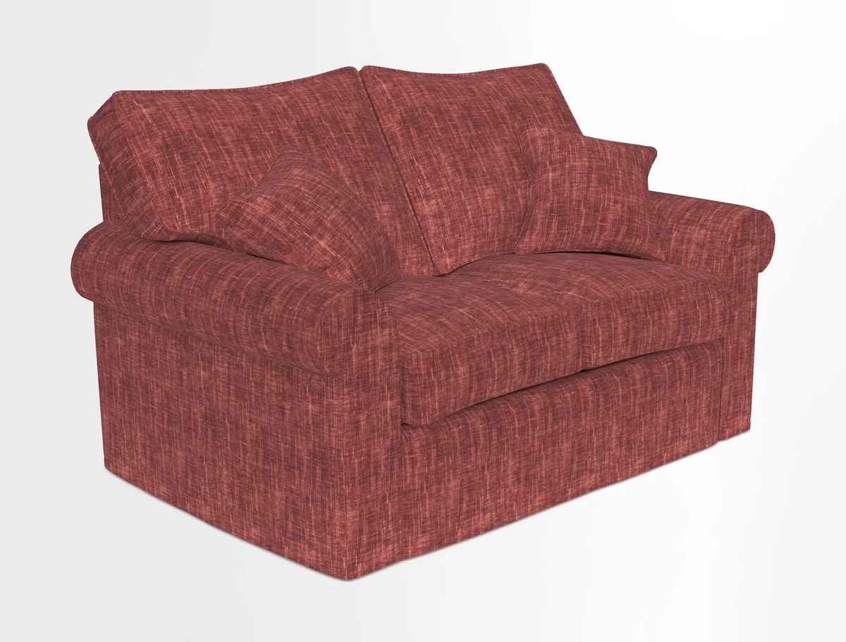 Upperton 2.5 Seater Sofa in Two Tone Plain Biscuit