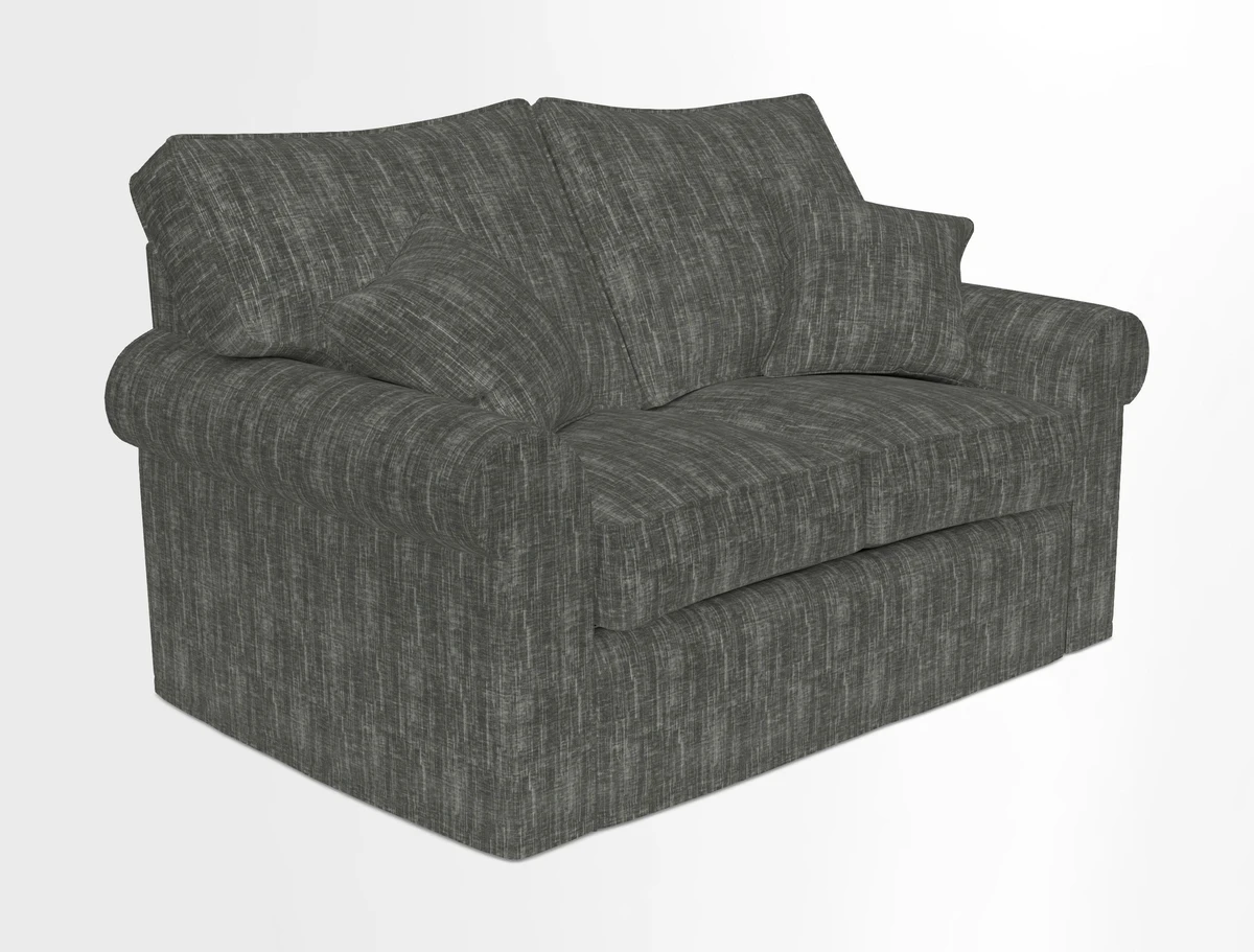Upperton 2.5 Seater Sofa in Two Tone Plain Biscuit