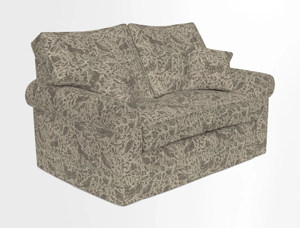 Upperton 2.5 Seater Sofa in Two Tone Plain Biscuit