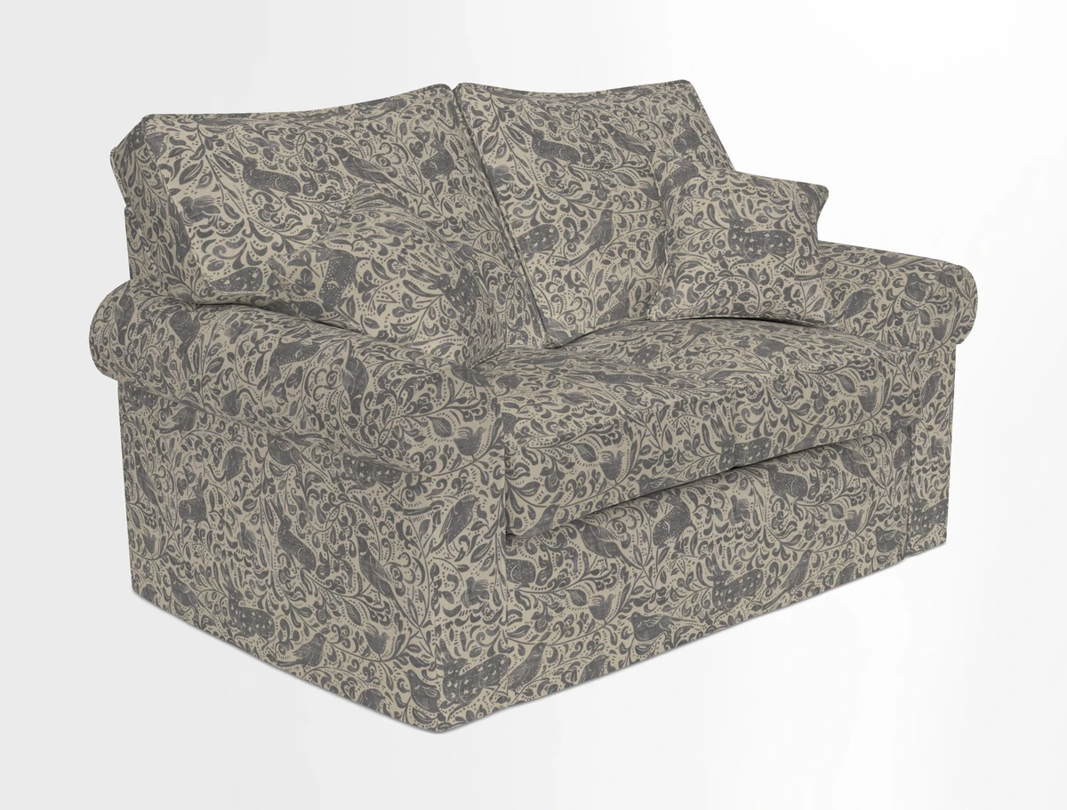 Upperton 2.5 Seater Sofa in Two Tone Plain Biscuit
