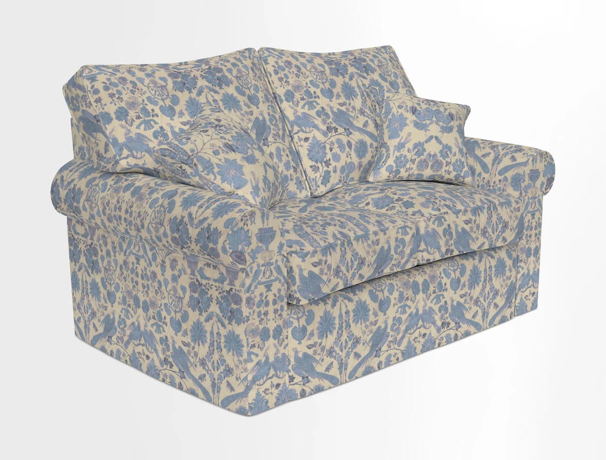 Upperton 2.5 Seater Sofa in Two Tone Plain Biscuit