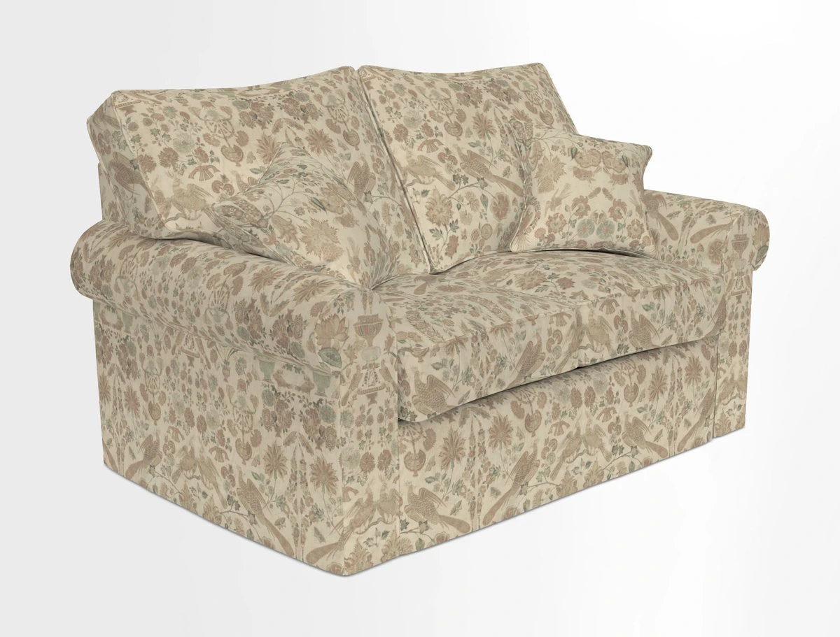 Upperton 2.5 Seater Sofa in Two Tone Plain Biscuit